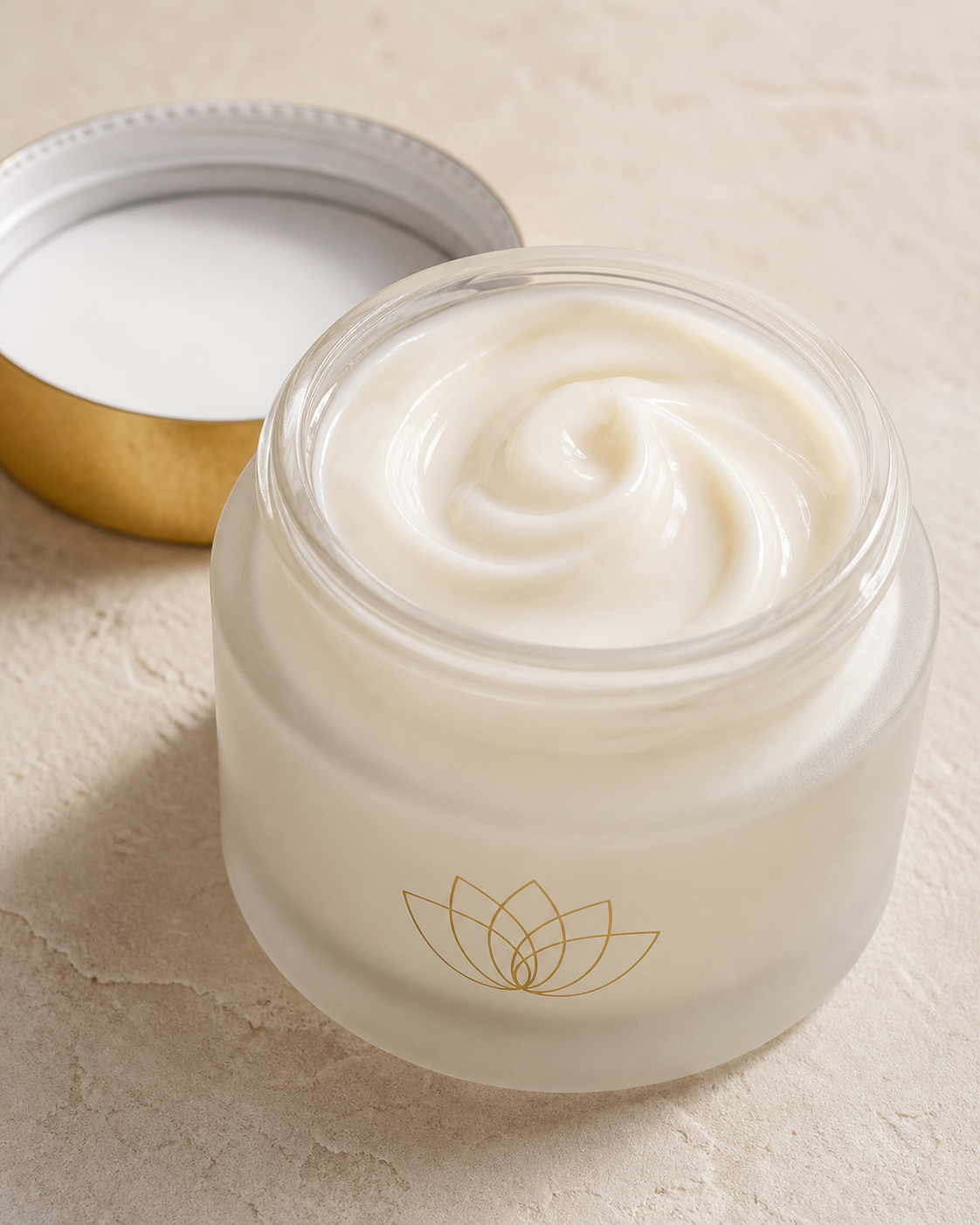 Open Illuminate Rx jar showing the cream texture